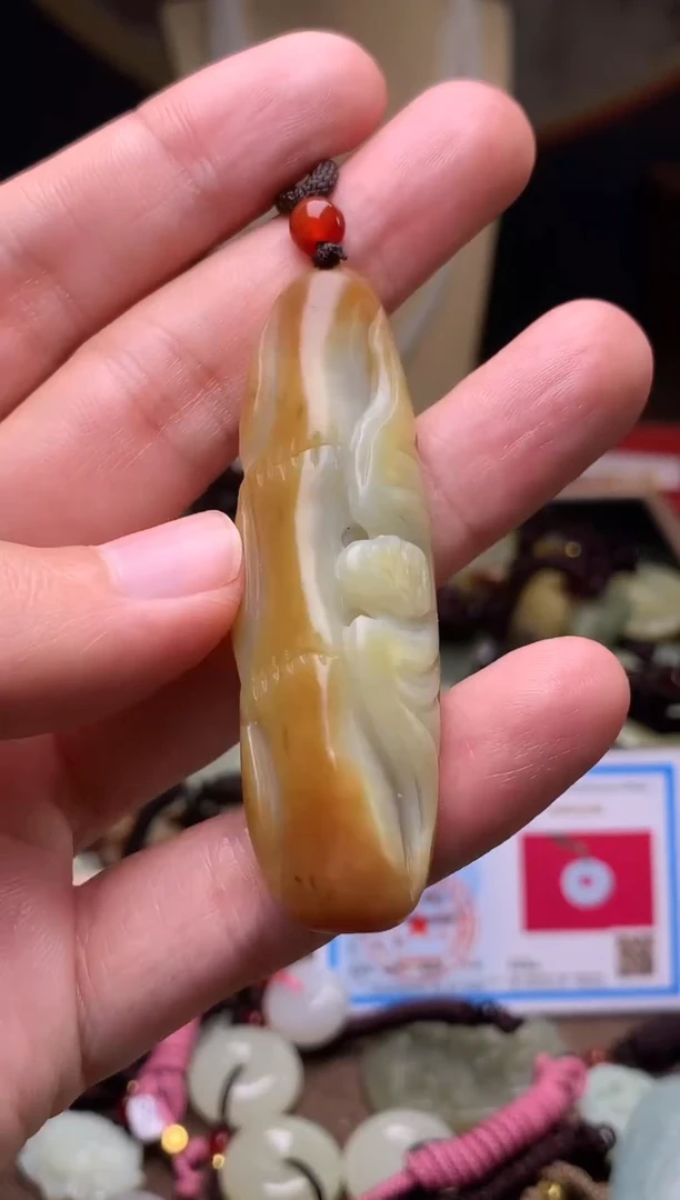 颈饰未镶嵌和田玉新疆料青海料清水和田玉吊坠