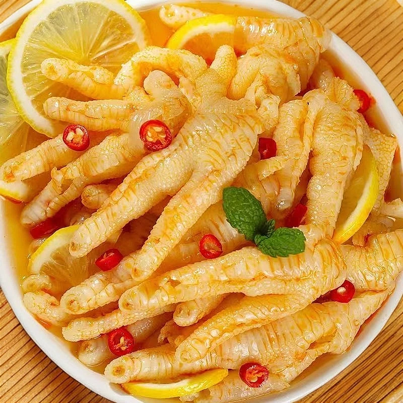 【柠檬酸辣无骨鸡爪】零食脱骨凤爪解馋休闲追剧必备