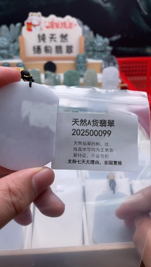 颈饰未镶嵌翡翠翠峰翡翠202512200059