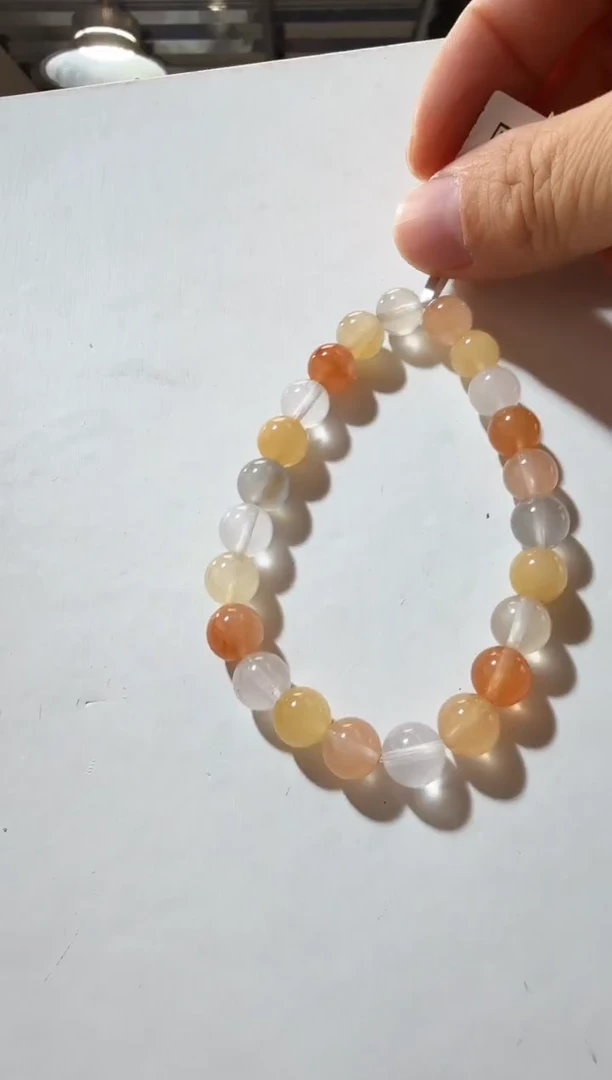 未镶嵌手链水晶优0280 约8mm