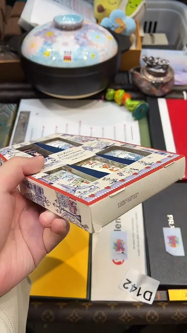 【公路商店】摆件·复古清爽手提盒-全场包邮