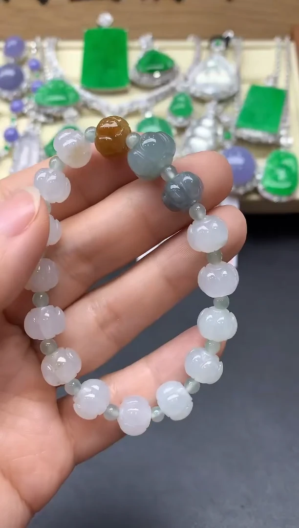 未镶嵌手链翡翠63-中国好珍宝