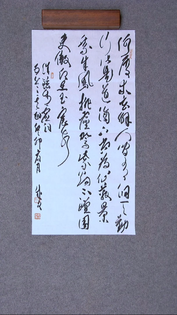 书法苟成文 甘肃 69*34尺寸