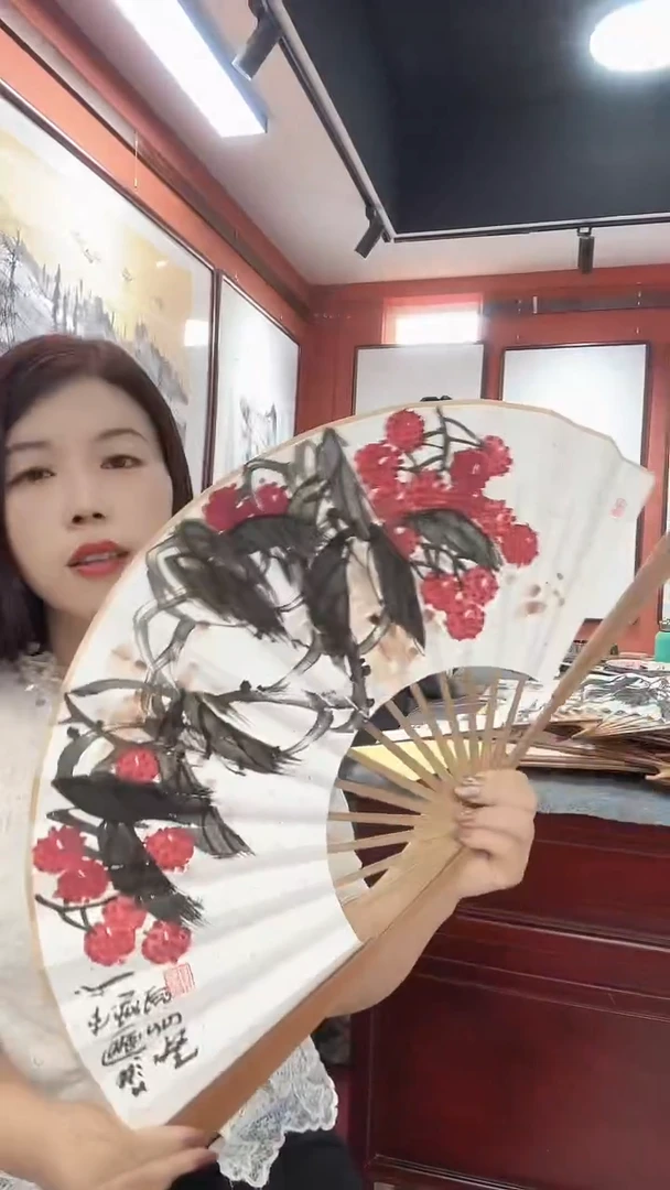 国画李少波/国画/扇面