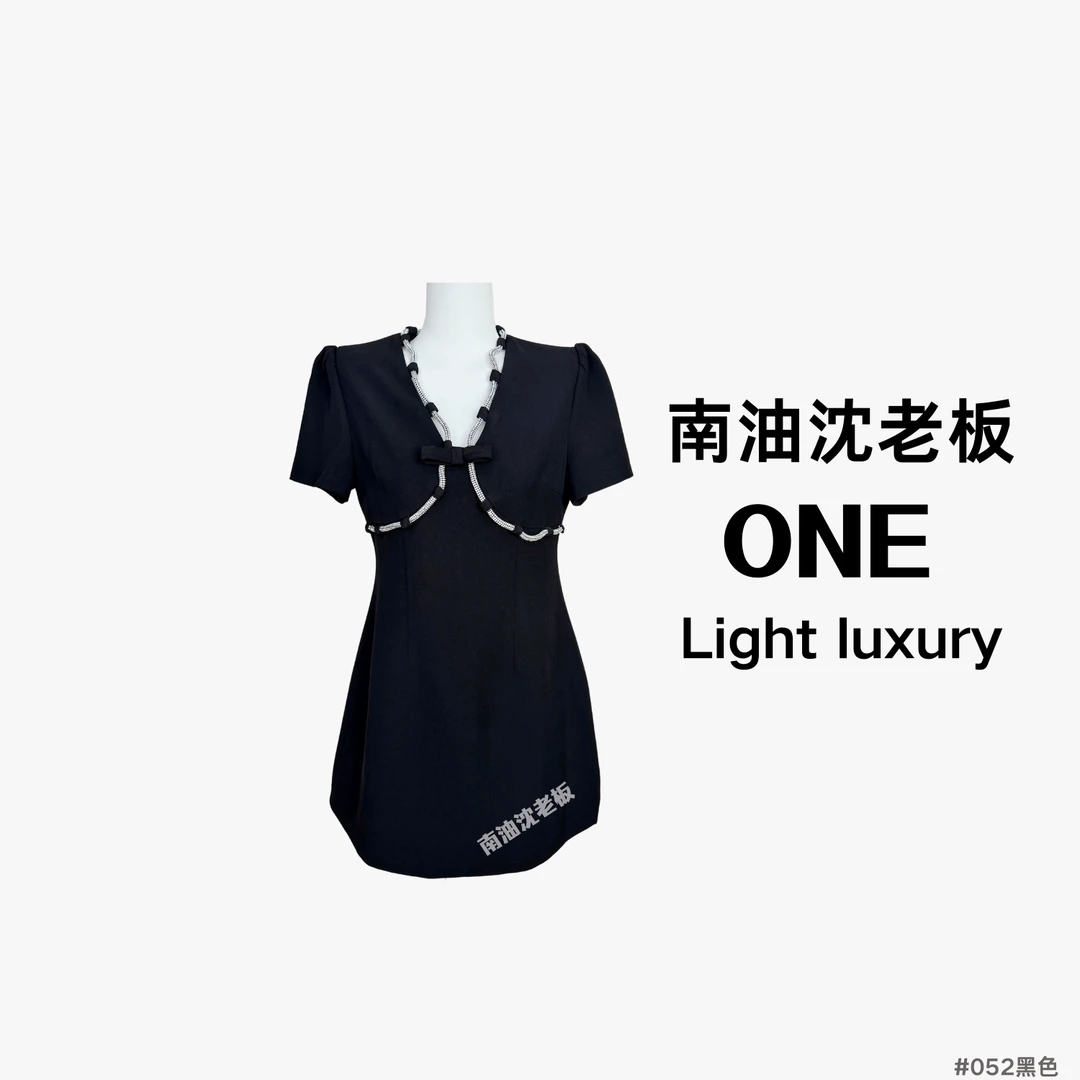 【34号】ONE 夏季轻奢高定连衣裙