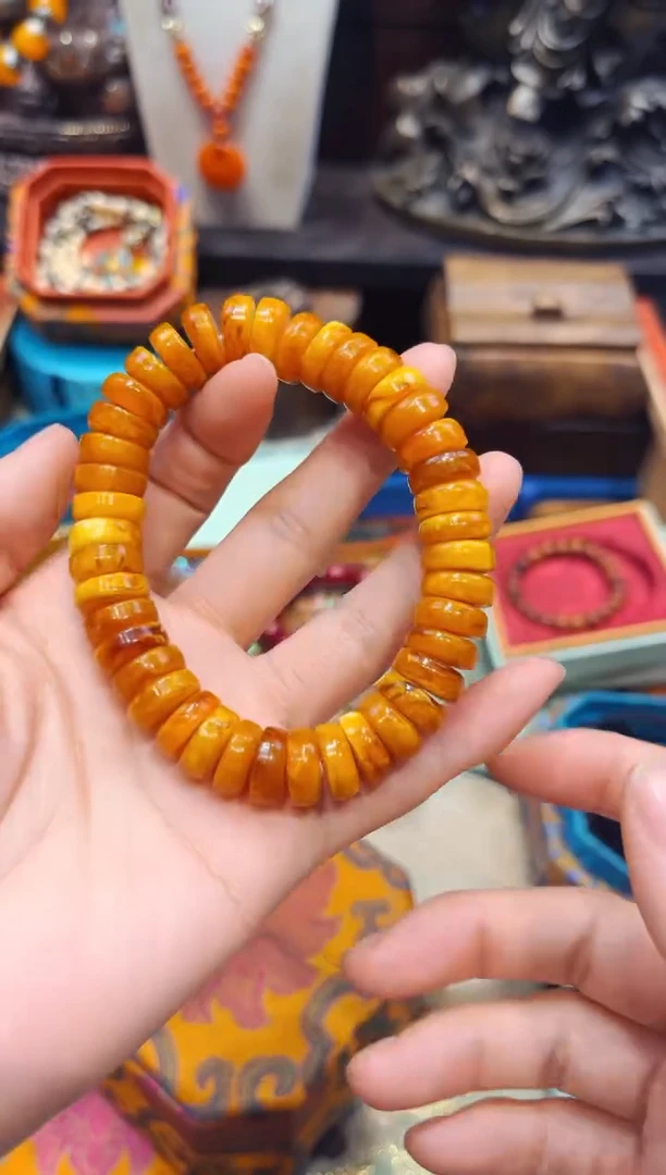 【闪购商品】蜜蜡裸石未镶嵌欣妹专属精选链接a40120