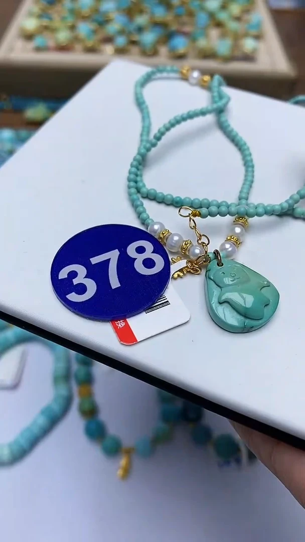 【闪购商品】绿松石项链未镶嵌378