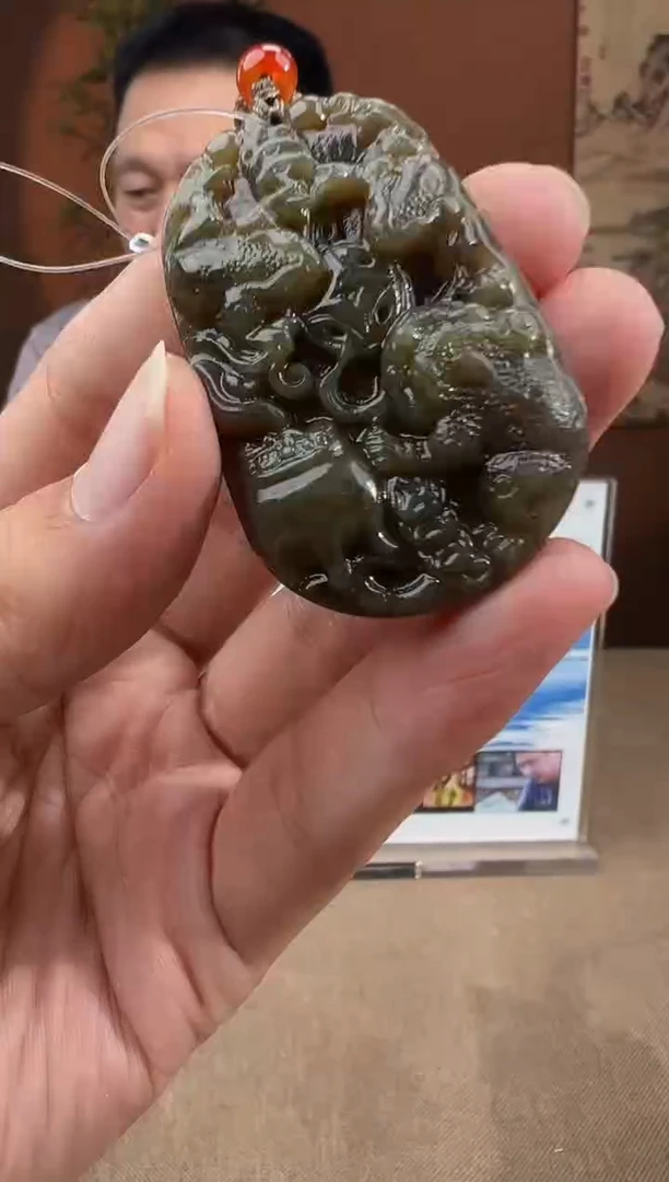 和田玉未镶嵌颈饰多样性拍一发一2887