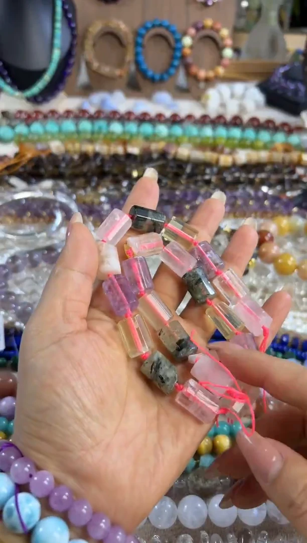 未镶嵌玛瑙/玉髓珠宝半成品多宝桶珠