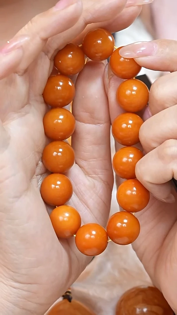 蜜蜡颈饰未镶嵌222  6576天然蜜蜡珠宝奇石云端妖孽全部保真