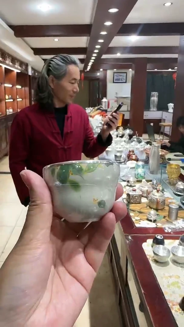 足银999精工手工葫芦主人杯