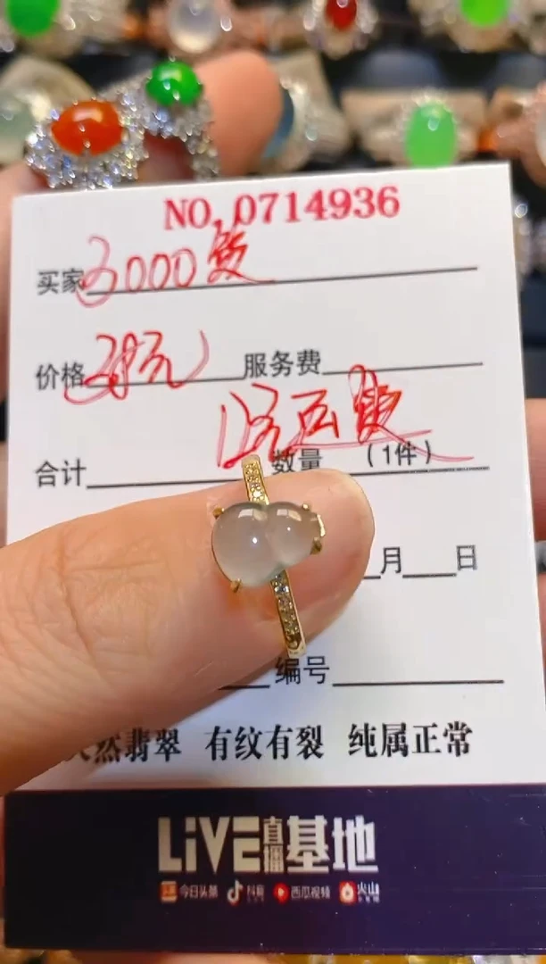 银S925镶嵌翡翠耳饰天然