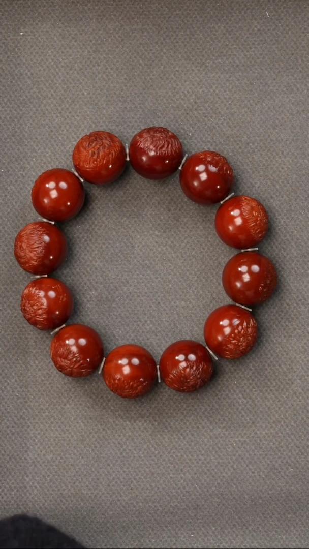 吊坠橄榄核饮****风圆珠钟馗