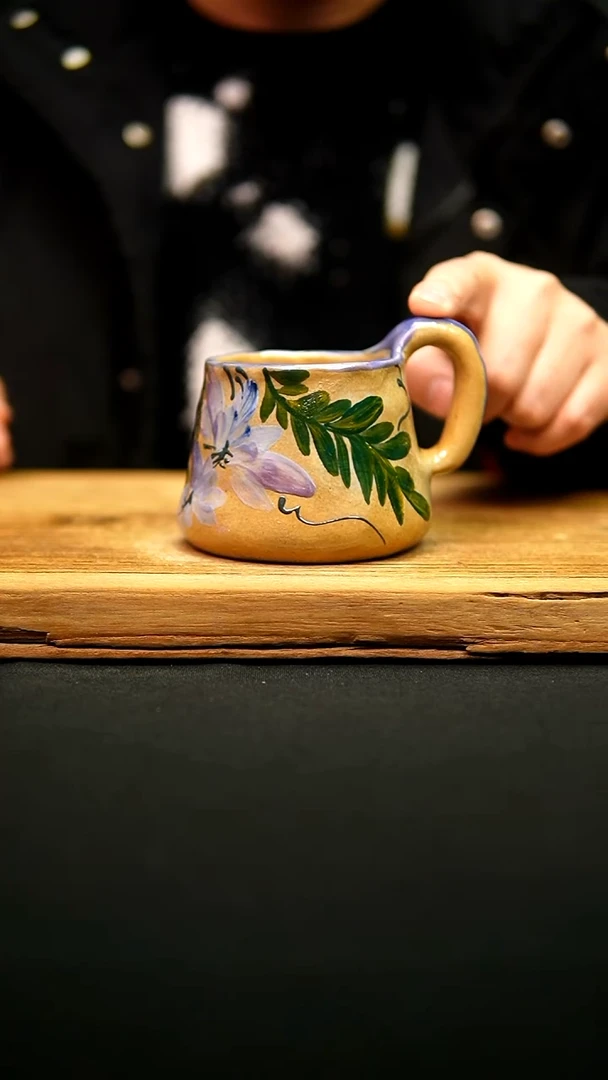 @@陶园瓷舍@@纯手工手绘@高温釉下彩