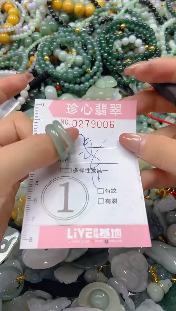 翡翠未镶嵌颈饰闪购0279006