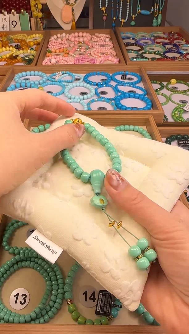 大漆工艺品手串/手链汀禾珍品——75