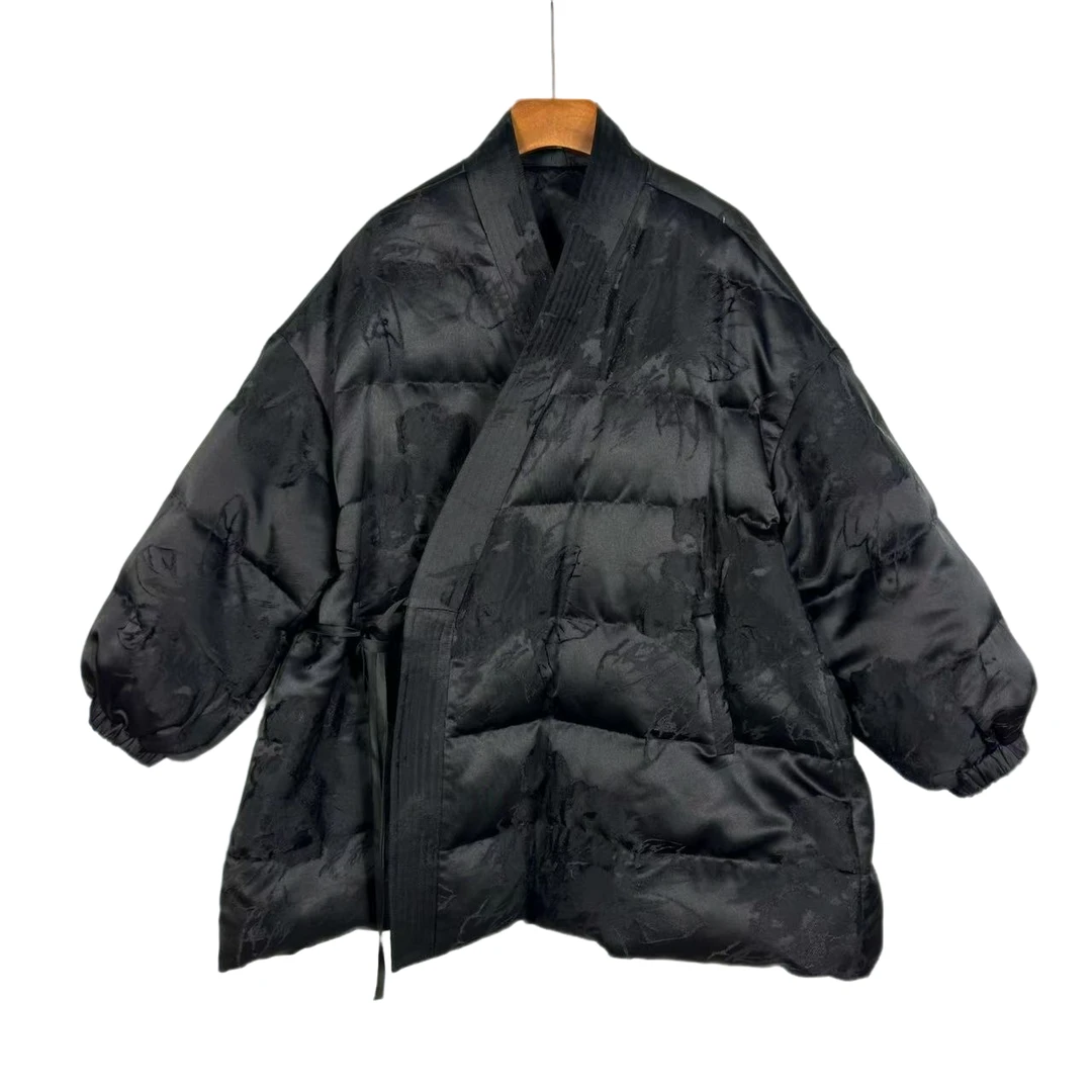 朱总原创L24Y-4C118新款中式鹅绒服