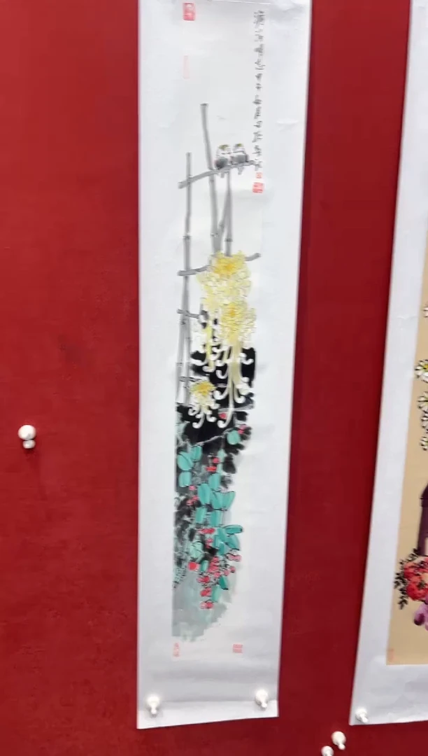 国画田哲老师现场创作 58