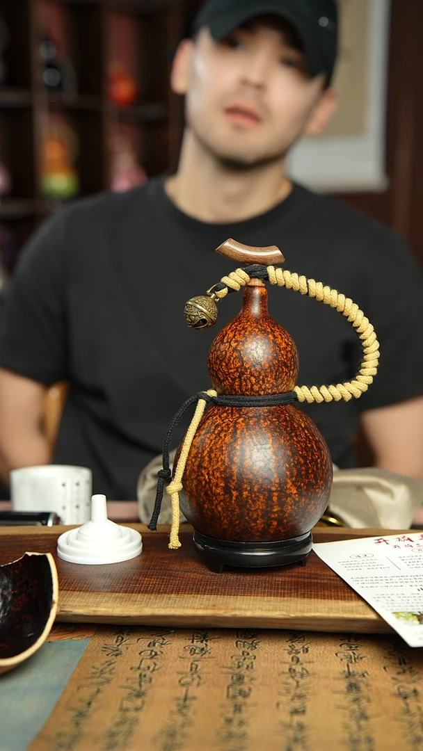 115号精品大漆酒葫芦防腐防渗装水茶酒