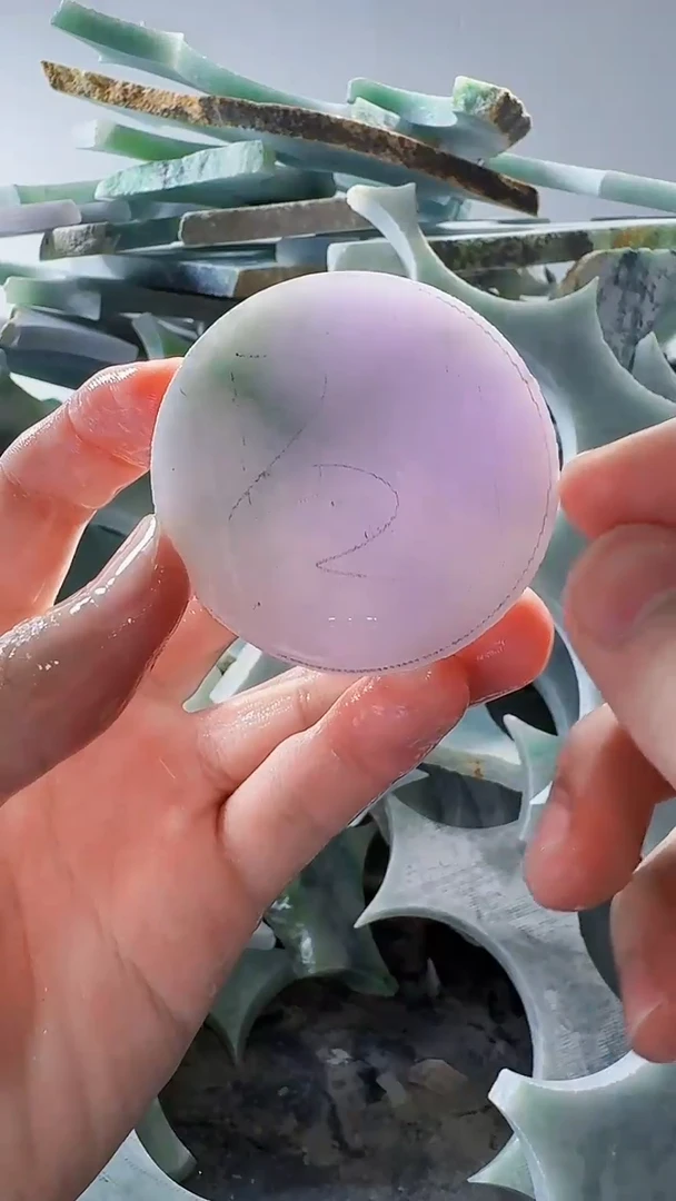 裸石翡翠缅甸翡翠A货文992