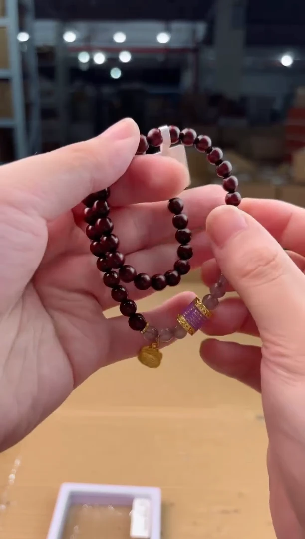 禧一文玩木作类材质手串无礼盒