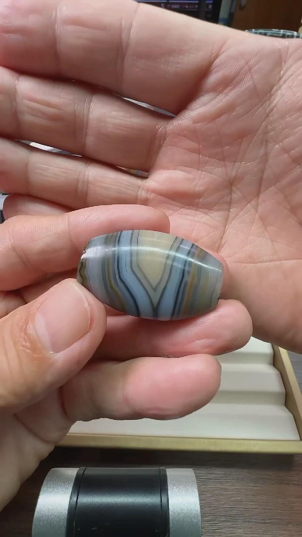 未镶嵌颈饰玛瑙/玉髓玛瑙36*23*10