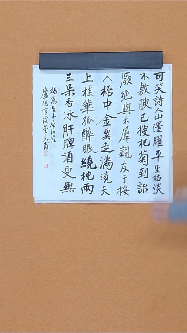 书法杨仁根 （文甫）江西理S 33*33   一平尺