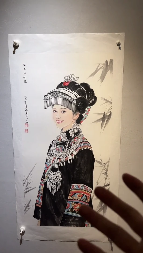 国画国画RW-1300566-张跃华央创美术馆精品定制备案作品