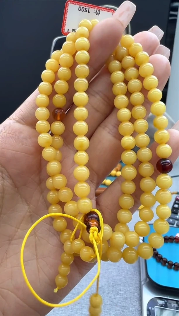 【闪购商品】琥珀颈饰未镶嵌23秒拍号