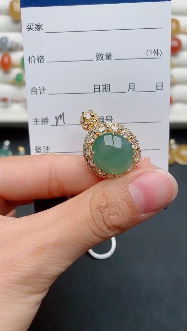 【闪购商品】翡翠颈饰银S925镶嵌.....