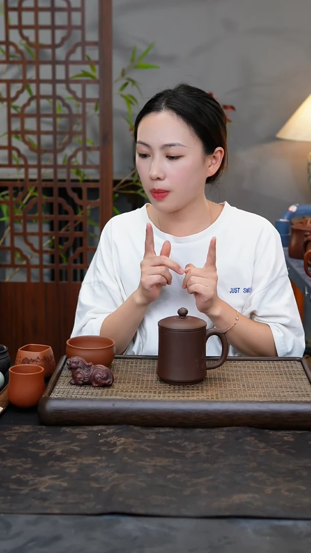 茶壶紫砂手工杯-莲子