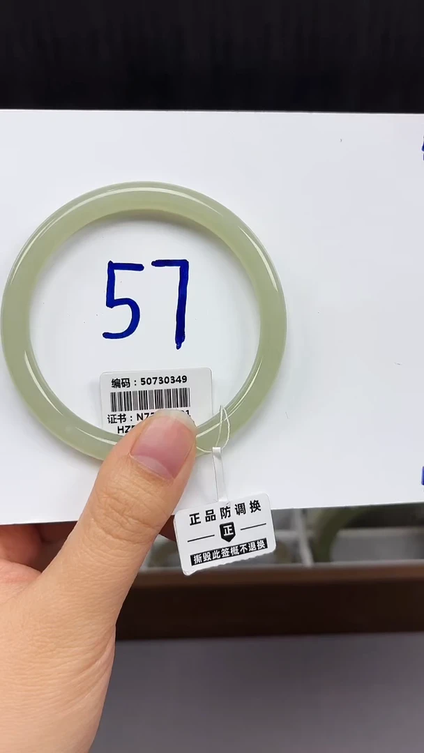 未镶嵌手镯和田玉0349