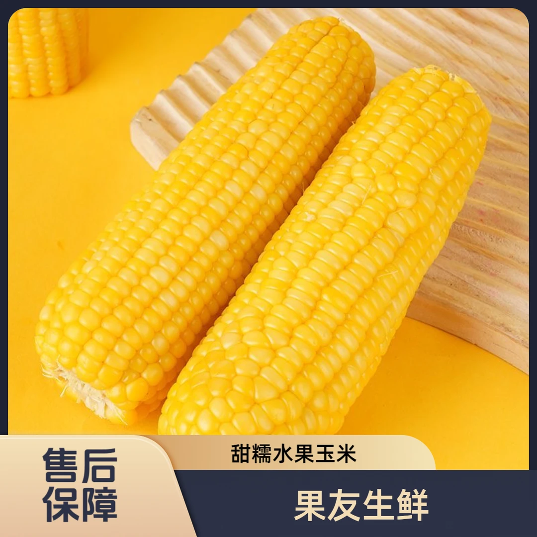 【糯甜水果玉米】新鲜美味 袋装 8根/1份 太原晋中吕梁忻州拍