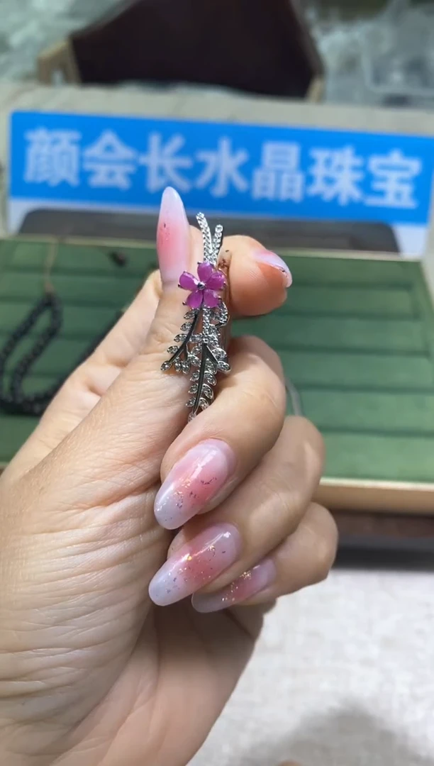 【闪购商品】红宝石颈饰未镶嵌多样性发一件198