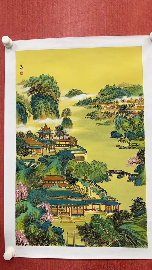 国画周梅生/精品国画/2.7平尺