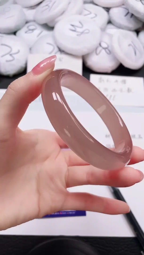 石英质玉手镯未镶嵌D193-64