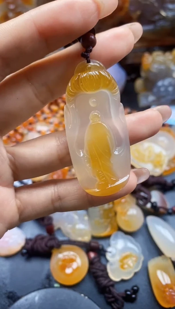 玛瑙/玉髓颈饰未镶嵌ll