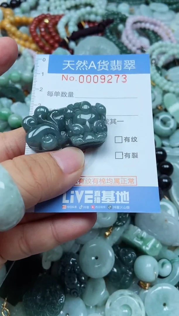 翡翠未镶嵌吊坠(不含链)翡翠