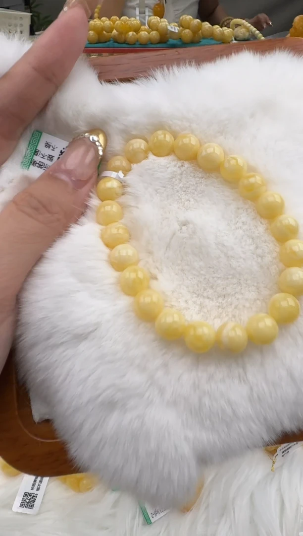 琥珀颈饰未镶嵌XD205