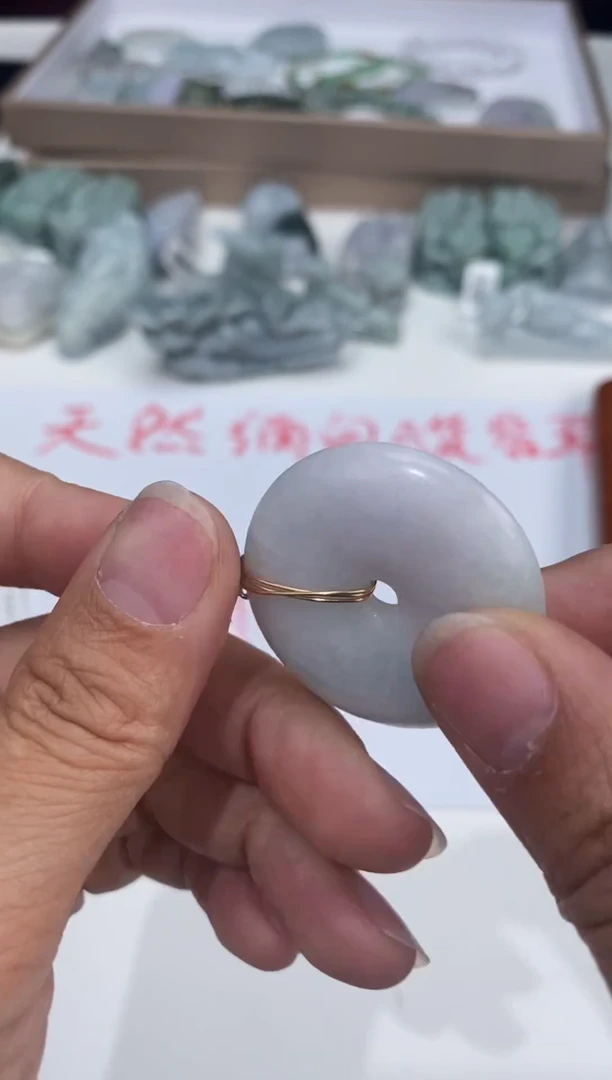 吊坠(不含链)未镶嵌翡翠006236
