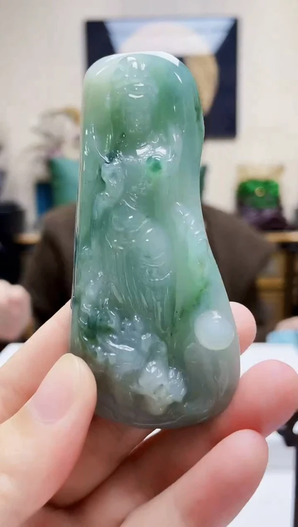 未镶嵌定制翡翠吊坠32