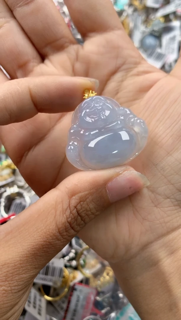18K金镶嵌戒指翡翠平****）15     2