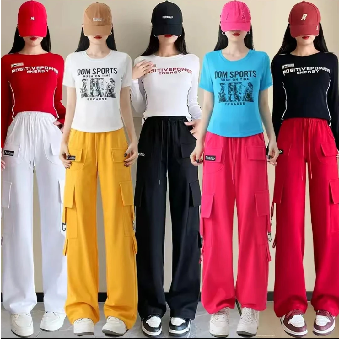 春秋款+夏款 广场舞工装裤