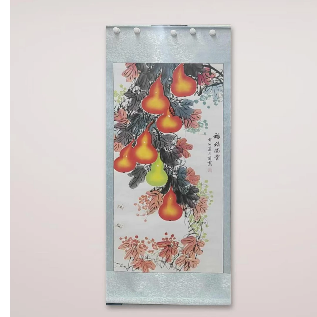 福禄满堂-四尺-8-超级福袋-客厅办公室挂画