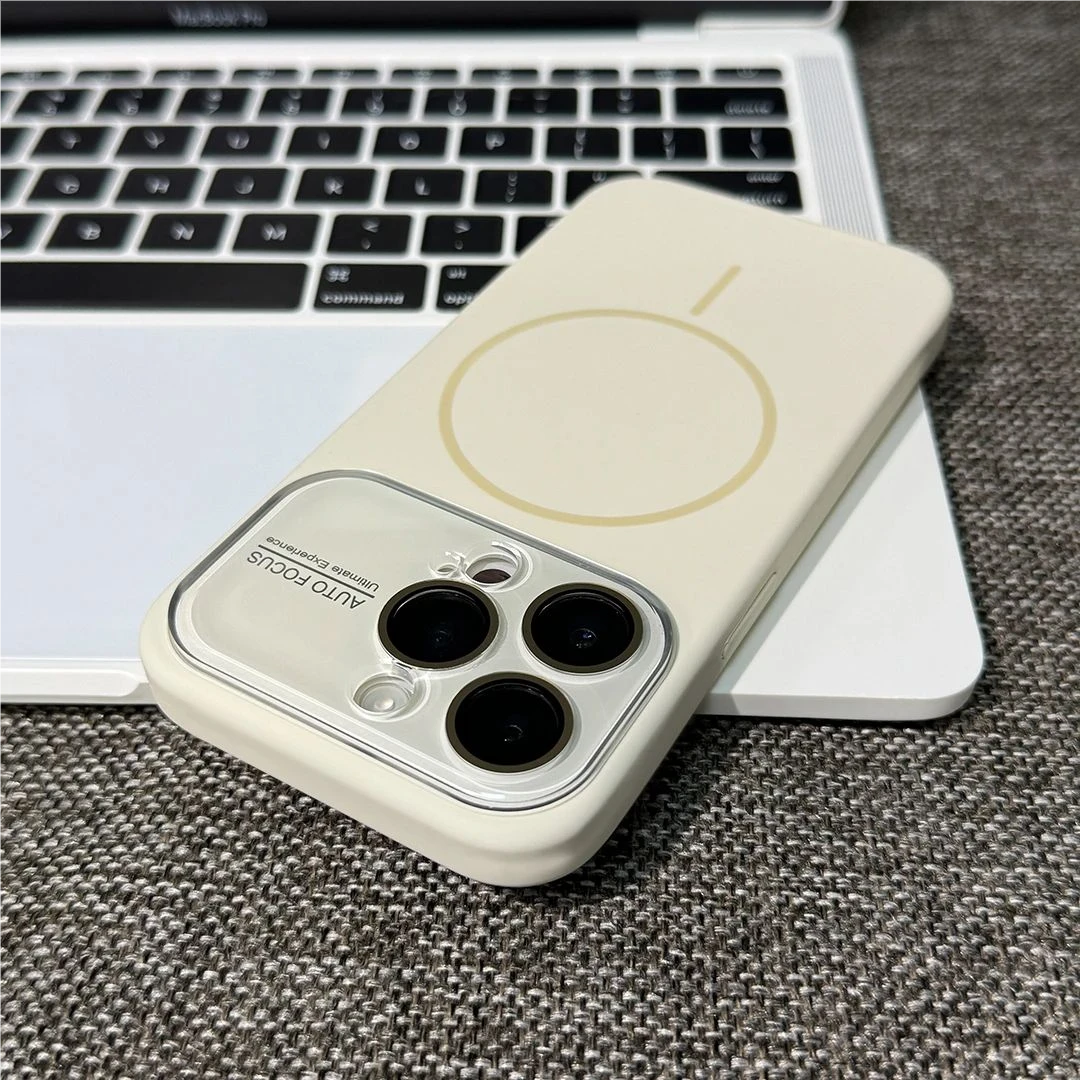 秒变苹果17液态硅胶磁吸大视窗适用苹果17promax手机壳iPhone16