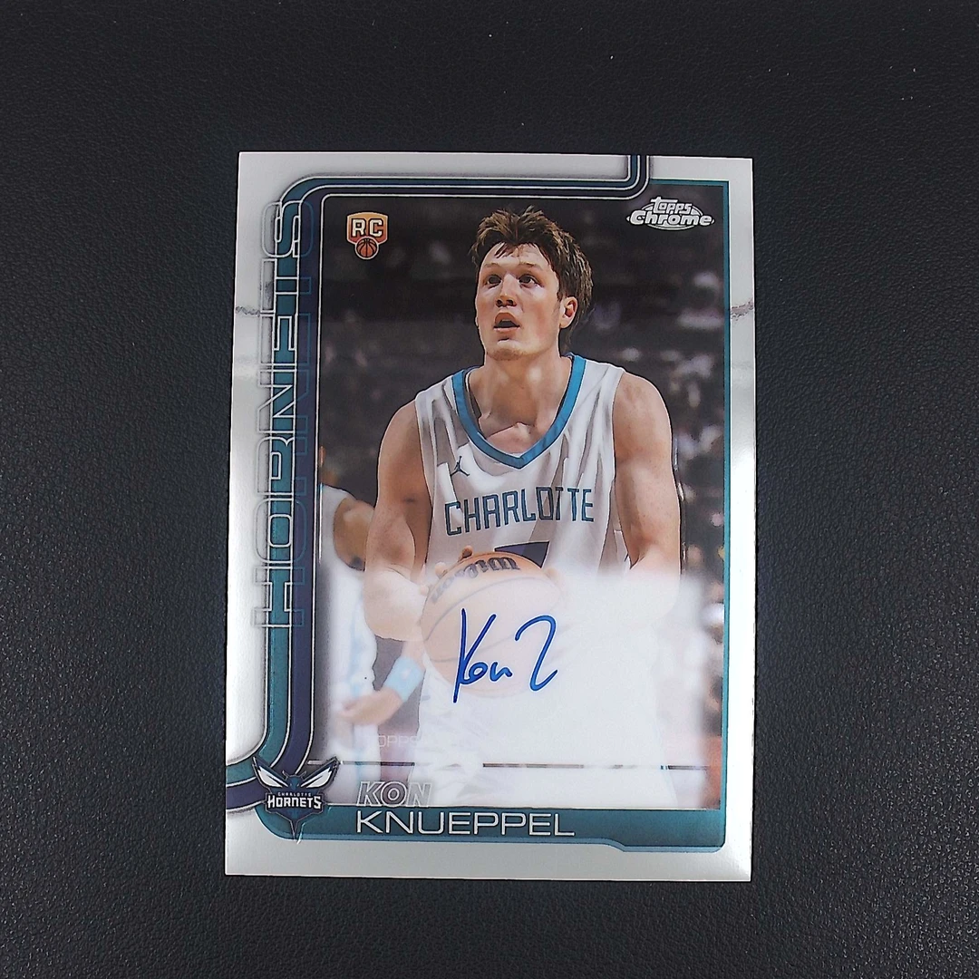 克尼普尔 ToppsChrome 帕尼尼NBA国宝手提签字球星卡
