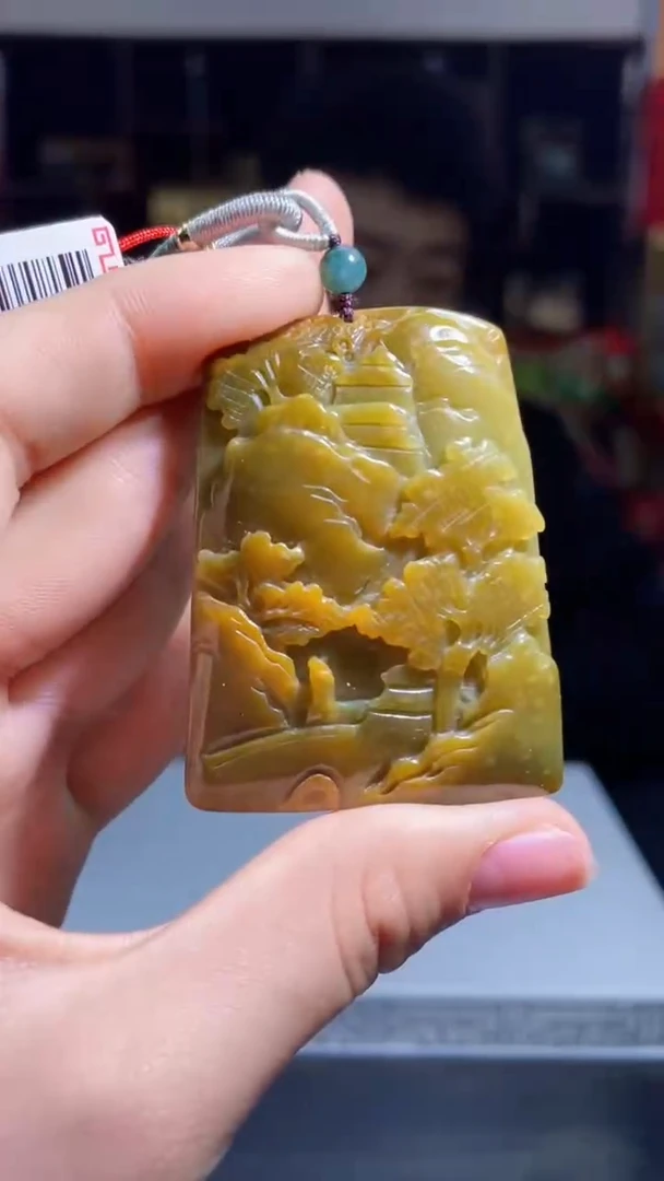 【闪购商品】翡翠吊坠(不含链)未镶嵌D49