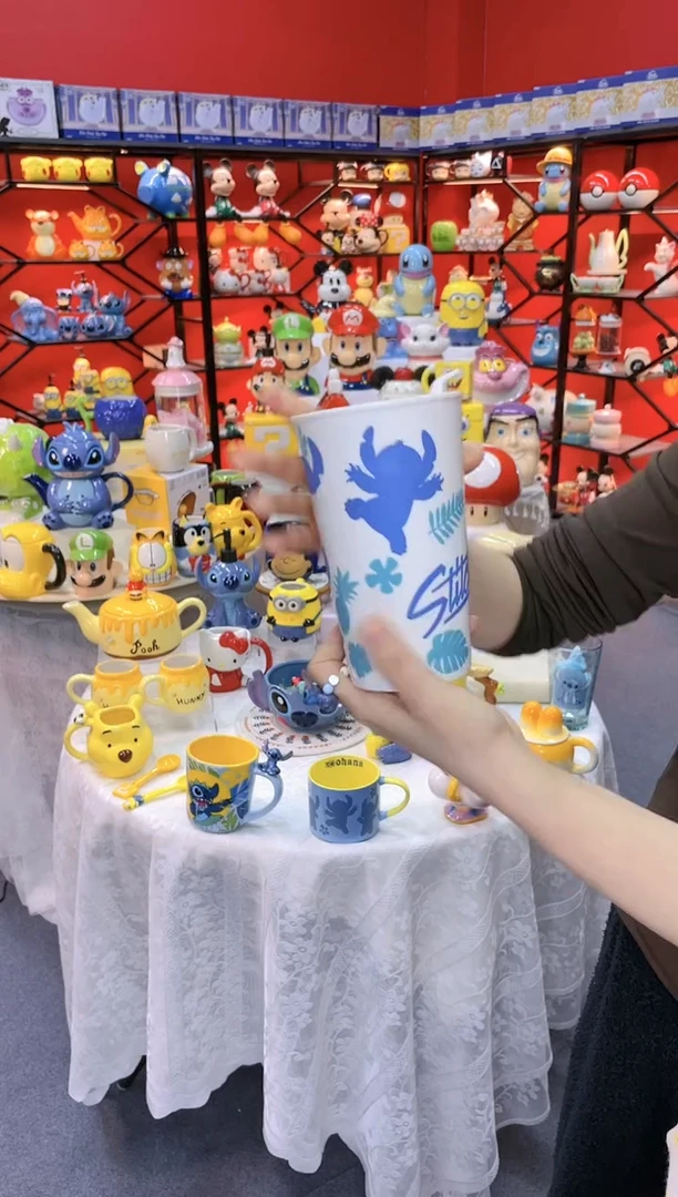 【闪购商品】1@@吏迪仔陶瓷咖啡杯