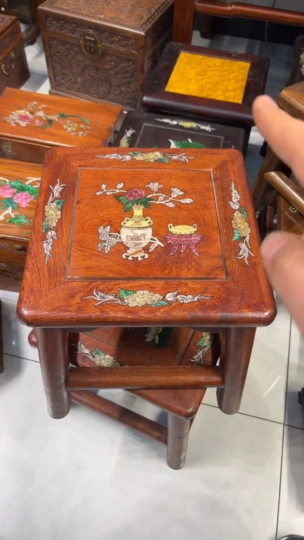 【闪购商品】木平平安安 富贵凳