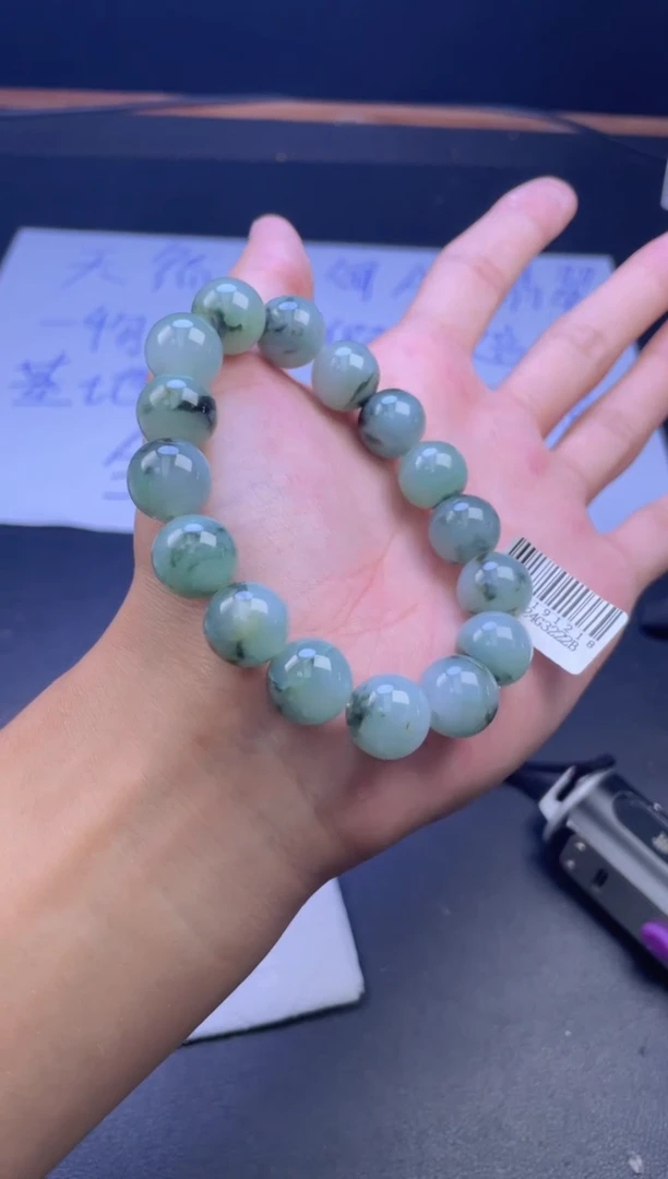 未镶嵌定制翡翠珠串卡13